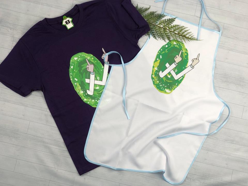 Товары с принтами на тему Рик и Морти (фото)