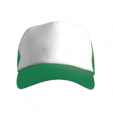 Колір Зелений+білий, Дитячі кепки-тракери - FATLINE