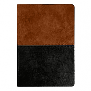 Колір Коричневий+чорний, Блокноти двоколірні - FATLINE