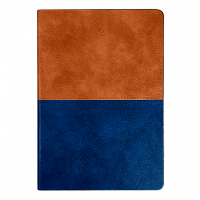 Цвет Оранжевый+синий, Блокноты двухцветные - FATLINE