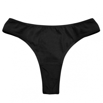 Цвет Черный, Трусы женские стринги - FATLINE
