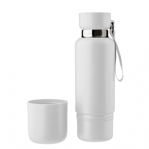 Термобутылка Viano БМВ лого желто-голубое