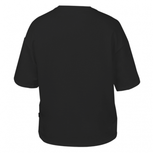 Футболка оверсайз FATLINE котик з флагом Украины