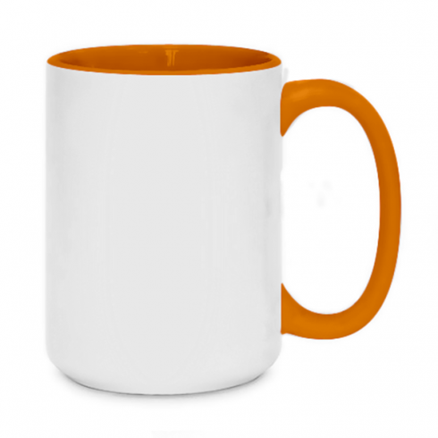 Кружка двухцветная 420ml Dogecoin