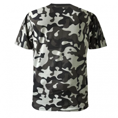 Камуфляжная футболка Coffee or beer