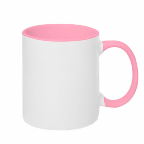 Кружка двухцветная 320ml Портрет белого высшего дракона