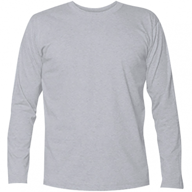 Цвет Серый, Футболки с длинным рукавом - FATLINE