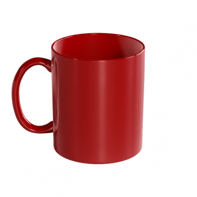 Колір Червоний, Кружки кольорові 320ml - FATLINE