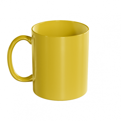 Колір Жовтий, Кружки кольорові 320ml - FATLINE