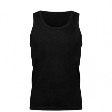 Колір Чорний, Майка чоловіча - FATLINE