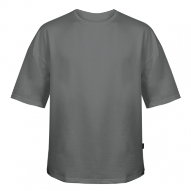 Цвет Темно-серый, Футболки оверсайз FATLINE - FATLINE