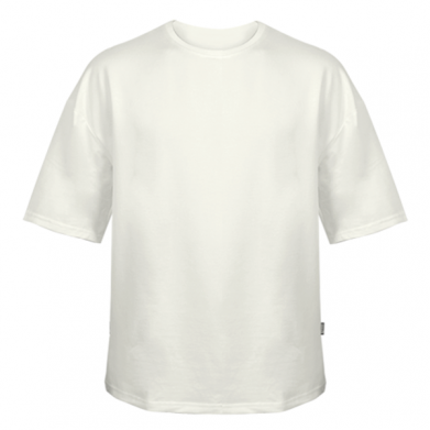 Колір Молочний, Футболки оверсайз FATLINE - FATLINE