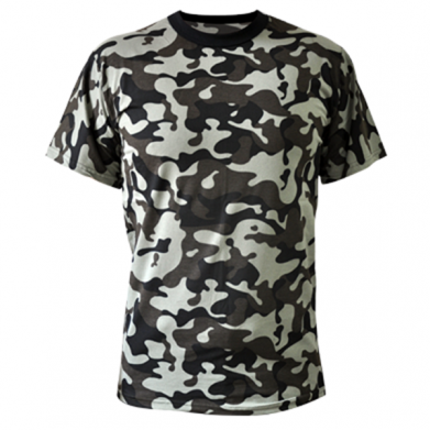 Цвет Пятнистый, Футболки камуфляжные - FATLINE