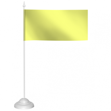 Цвет Желтый, Флажки настольные - FATLINE