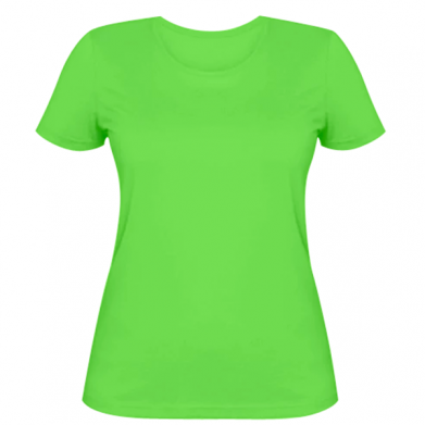 Женская футболка Без рисунка - FATLINE Женская футболка Без рисунка