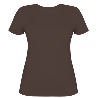 Женская футболка Без рисунка - FATLINE Женская футболка Без рисунка