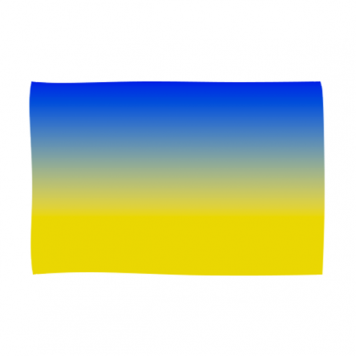 Цвет Желто-голубой градиент, Флаги - FATLINE