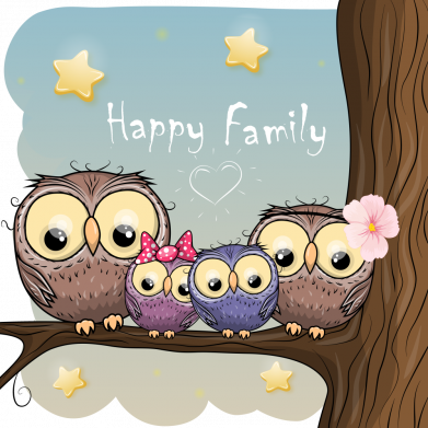 Принт Мужская футболка Stedman Happy family, Фото № 2 - FATLINE