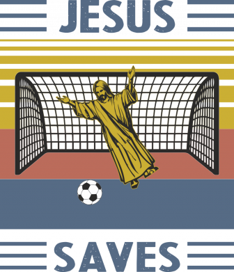 Принт Чоловіча футболка Stedman Jesus will save, Фото № 2 - FATLINE