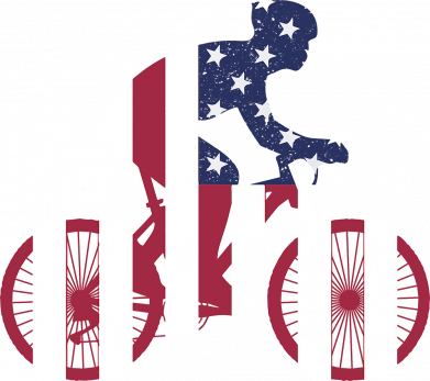 Принт Чехол для Xiaomi Redmi 9a American cyclist, Фото № 2 - FATLINE