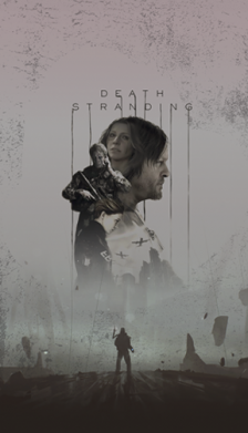 Стикер death stranding art 2