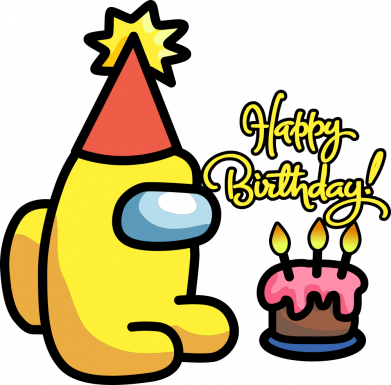 Мужская футболка Stedman Among Us Happy Birthday 2