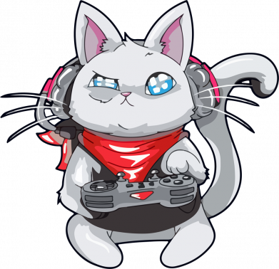 Чохол з розділу Кіт Cat Gamer для Oppo A15s/A15 2