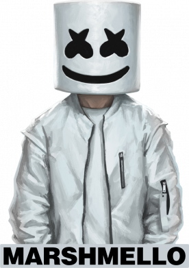 Принт Значок DJ Marshmello Art, Фото № 2 - FATLINE