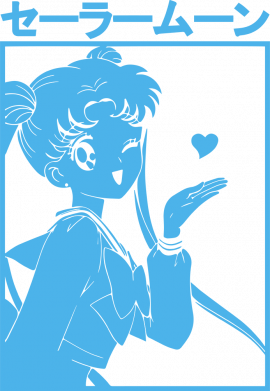 Принт 3D Рушник Сейлормун, Фото № 2 - FATLINE