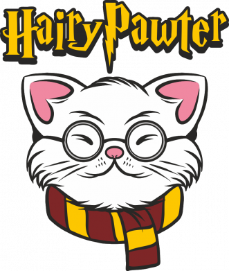 Принт Дитяча футболка Harry Potter cat, Фото № 2 - FATLINE