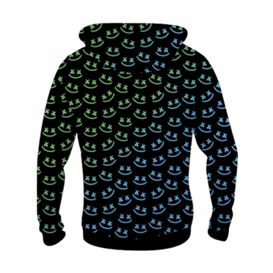 Дитяча 3D худі Marshmello Fortnite Dab Neon 2