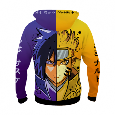 Дитяча 3D худі Naruto Vs Sasuke 2