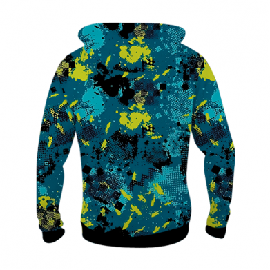 Детская 3D худи Minecraft Steve Alex And Dog 2