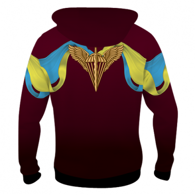 Чоловіча 3D худі Завжди Перші ДШВ 2