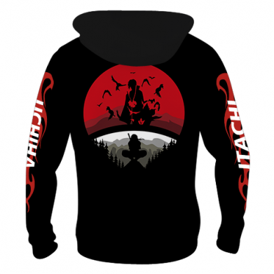 Чоловіча 3D худі Uchiha Itachi 2