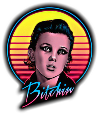 Футболка оверсайз FATLINE Eleven Stranger Things 2