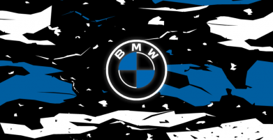 Кухоль-хамелеон з повним запечатуванням BMW logo and art background 2