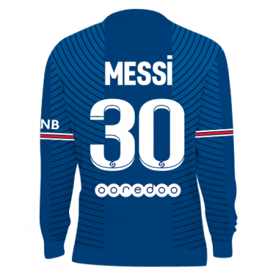 3D свитшот Форма Месси ПСЖ 2