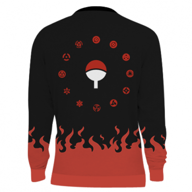 3D світшот Naruto Sasuke Uchiha Sharingan 2