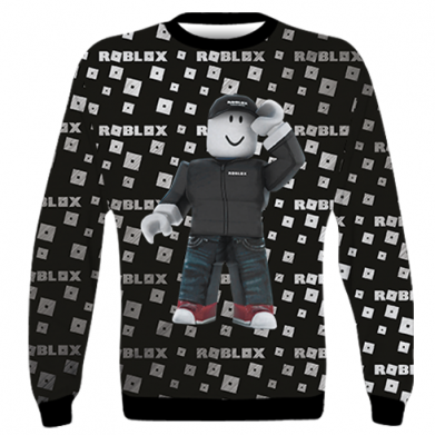 Принт 3D світшот Roblox And Metal Logo, Фото № 2 - FATLINE
