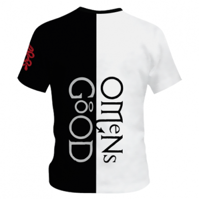 Детская 3D футболка Благие знамения! 2