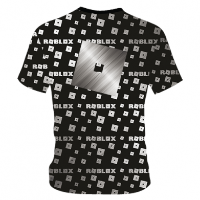 Принт Дитяча футболка 3D Roblox And Metal Logo, Фото № 2 - FATLINE
