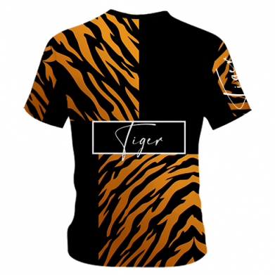 Детская 3D футболка Взгляд Тигра 2