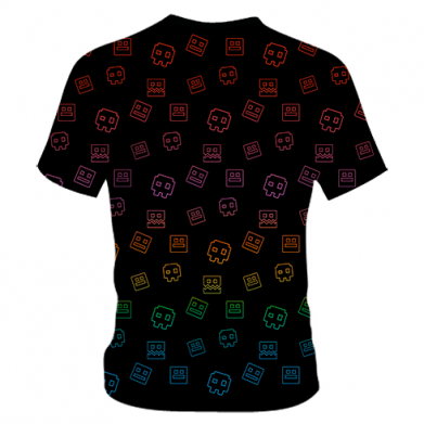 Детская 3D футболка Geometry Dash Levels 2