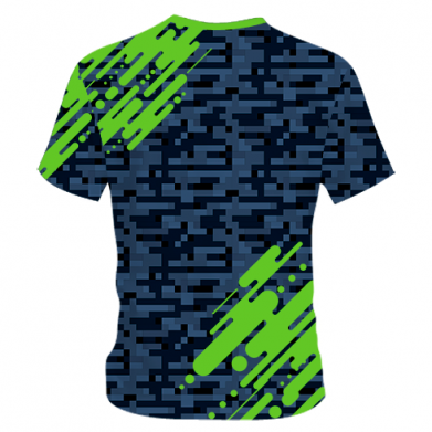 Детская 3D футболка Minecraft Creeper 2