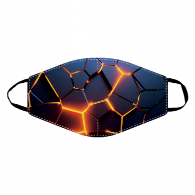 Маска для лица Cracked Blocks 2