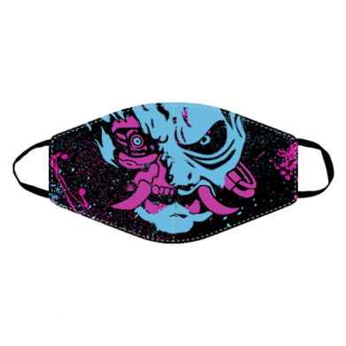 Маска для лица Cyberpunk Spray Neon 2