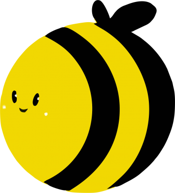 Свитшот оверсайз толстая пчелка 2