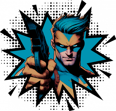 Чоловіча футболка Stedman Український Марвел Супергерой 2