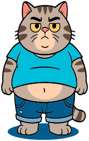 Кружка-хамелеон Толстый кот 2